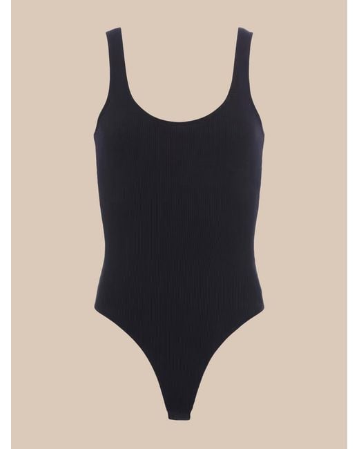 L'Agence Blue Nica Bodysuit