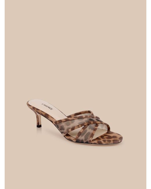L'Agence Natural Padua Mesh Sandal