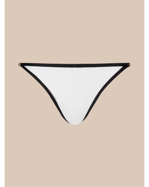 L'Agence Natural String Bikini Bottom
