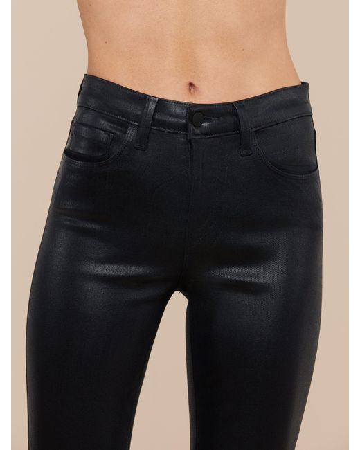 L'Agence Gray Marguerite Coated Jean
