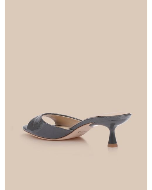 L'Agence Natural Arleen Kitten-Heel Mule