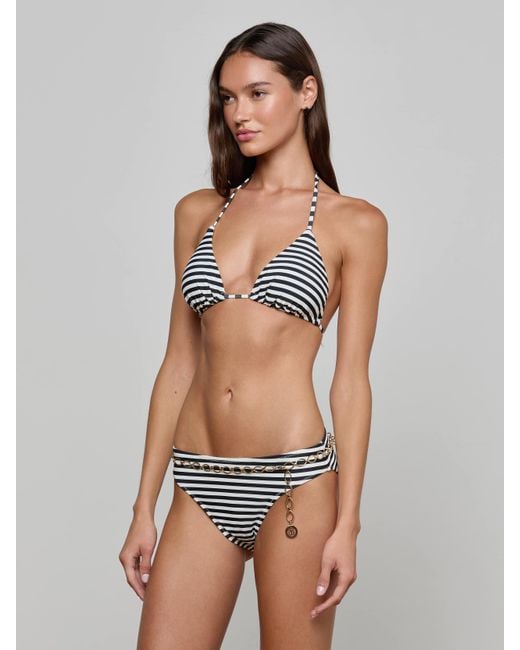 L'Agence Multicolor Kristin Triangle Bikini Top