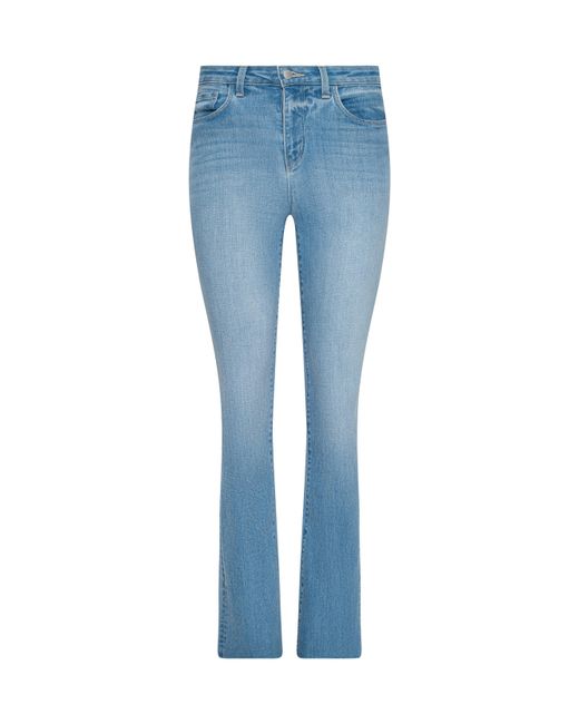 L'Agence Blue Ruth Straight-Leg Jean