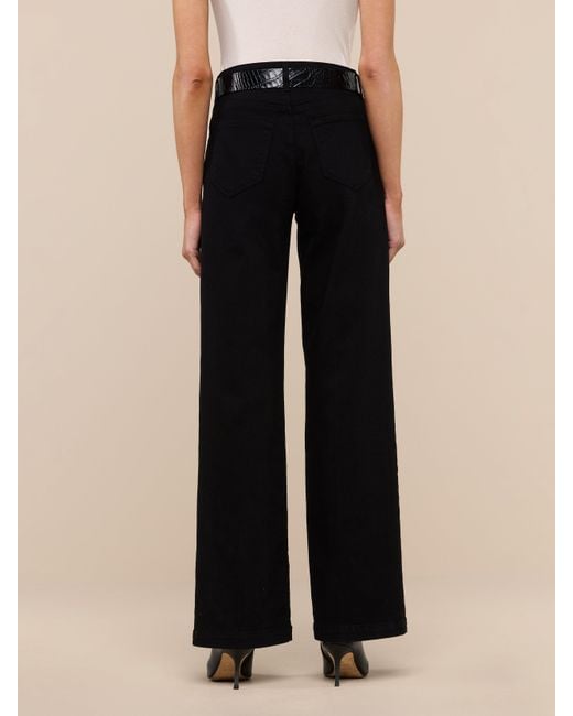 L'Agence White Scottie Wide-Leg Jean