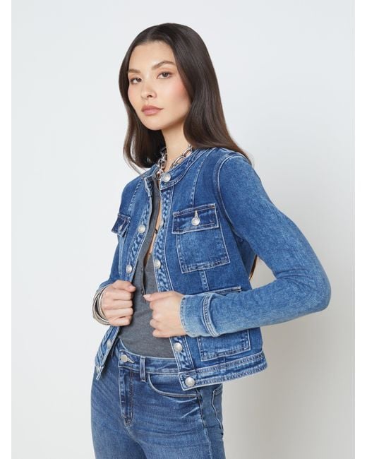 L'Agence Blue Yari Jacket