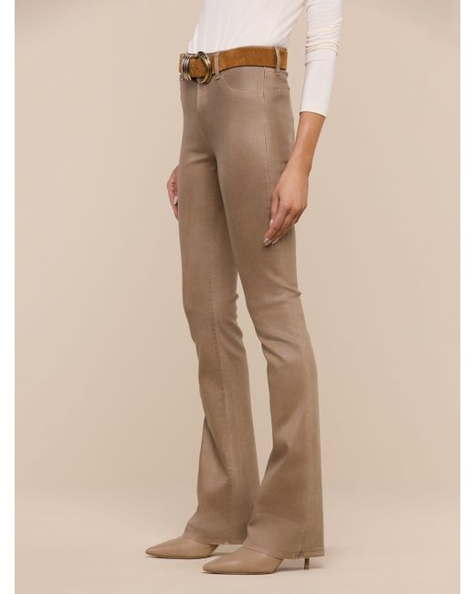 L'Agence Natural Selma Coated Bootcut Jean