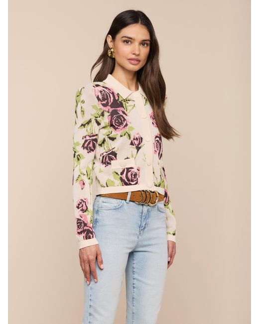 L'Agence Multicolor Osiris Jacquard Cardigan
