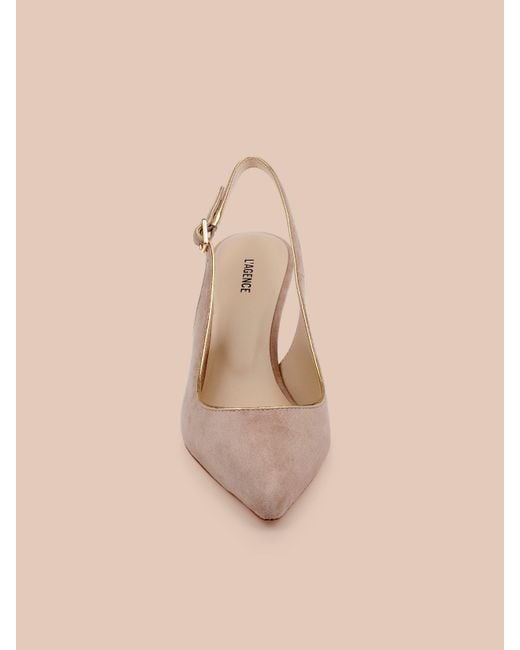L'Agence Natural Vichy Slingback Pump