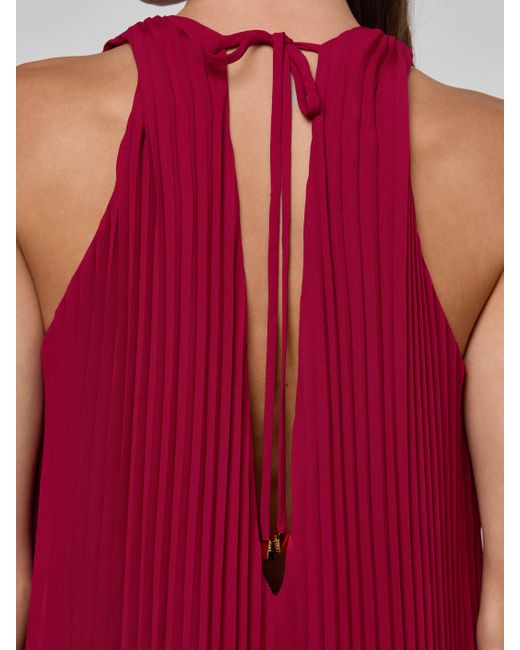 L'Agence Red 'Agence Adalynn Cover-Up Dress