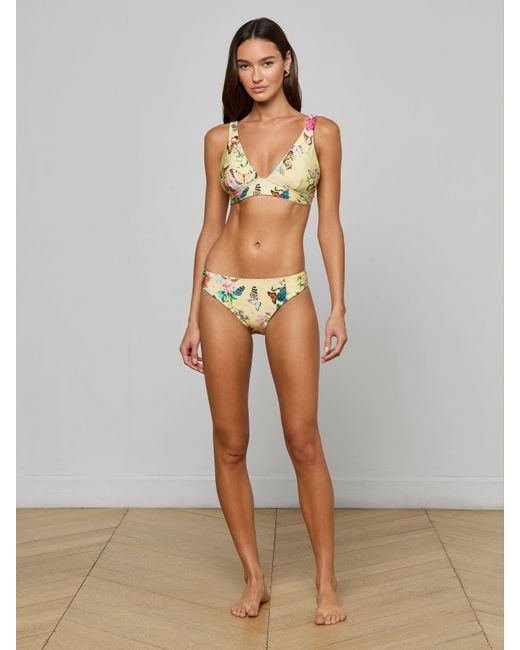 L'Agence Multicolor Lexie Bikini Top