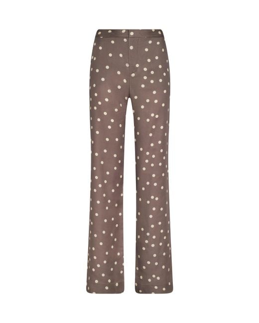 L'Agence Multicolor Livvy Straight-Leg Trouser