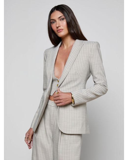 L'Agence Gray Sheila Longline Blazer