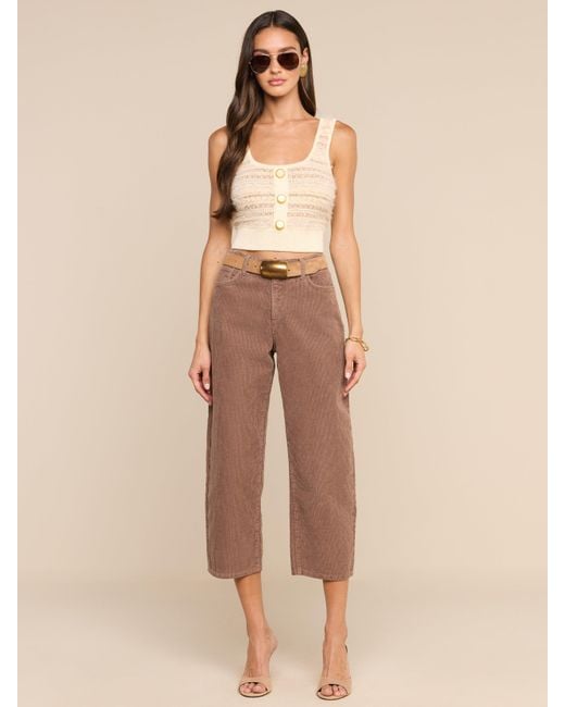 L'Agence Natural Galene Tank Top