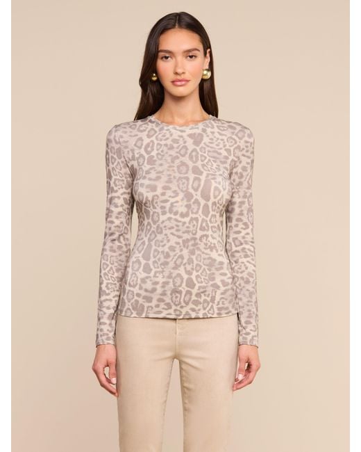 L'Agence Multicolor Tess Long Sleeve T-Shirt