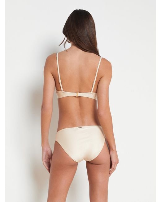 L'Agence White Nicole Bikini Bottom