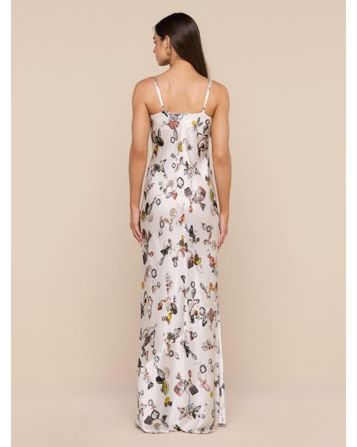 L'Agence Natural Sayla Silk Gown