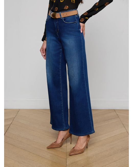 Jean Large Alicent L'Agence en coloris Blue