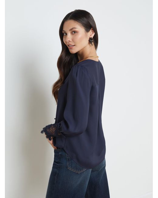 L'Agence Arti Blouse in Blue Lyst
