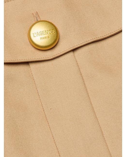 L'Agence White Maelis Mini Skirt