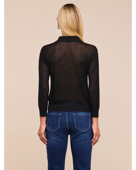 L'Agence Black Carine Top