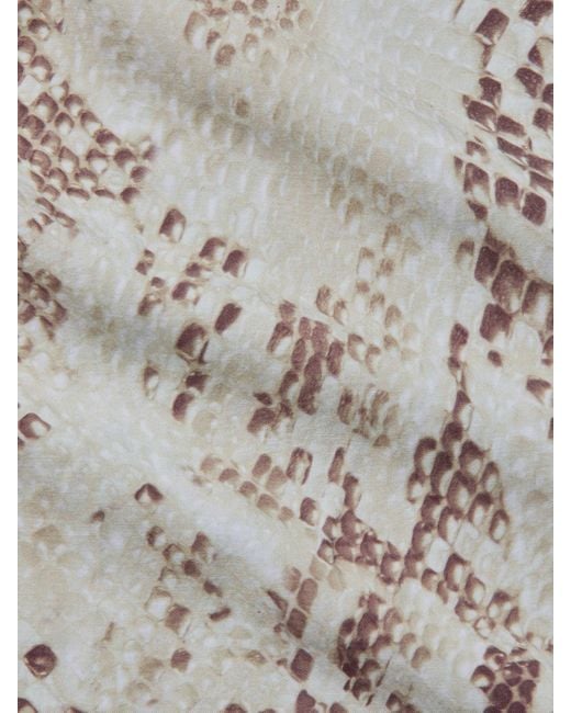 L'Agence Natural Sutton Beaded Strap Maxi Dress