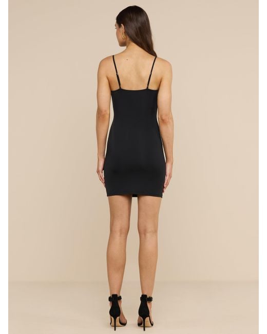 L'Agence Multicolor Raye Slip Lining Dress