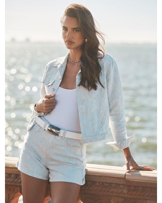 L'Agence White Maven Jacket