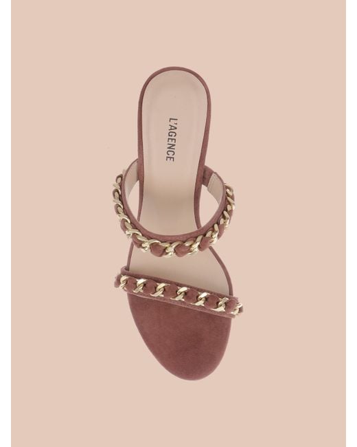 L'Agence Natural Sarika Chain Sandal