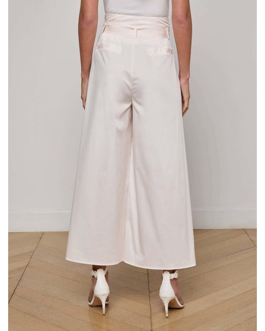 Pantalon Lowen, Blanc Vintage L'Agence en coloris Natural