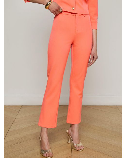 L'Agence Pink Ketra Bootcut Trouser