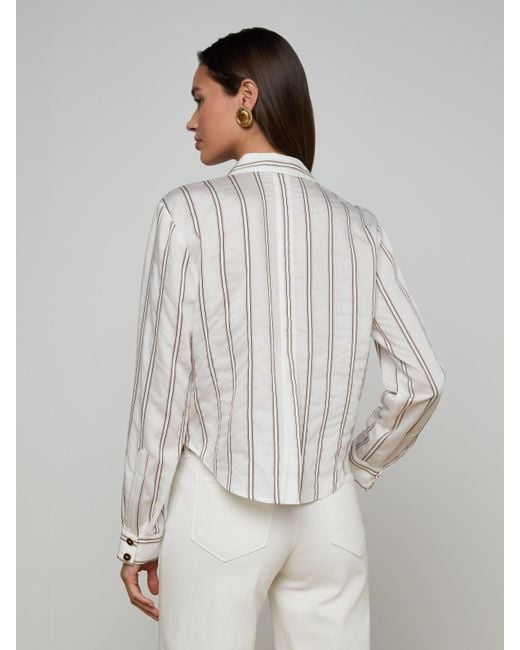 L'Agence Gray Cosette Shirt