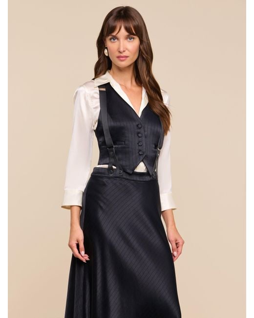 L'Agence Blue Jianna Vest