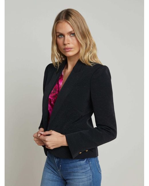 Blazer Jennah, Noir/Rosa Chinensis L'Agence en coloris Red