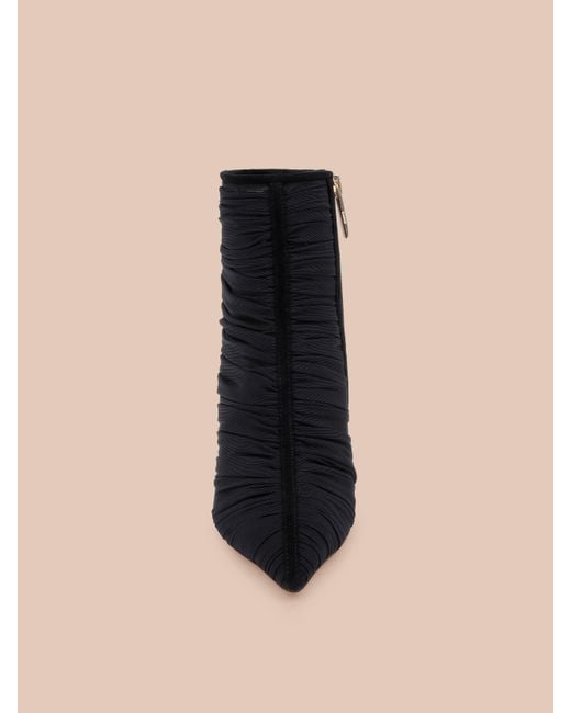 L'Agence Black Fulton Mesh Bootie