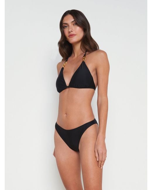 L'Agence White Jean Bikini Bottom