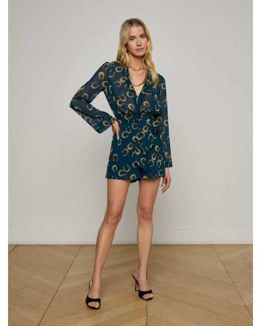 L'Agence Green Arabell Romper