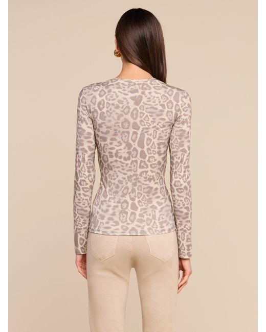 L'Agence Multicolor Tess Long Sleeve T-Shirt