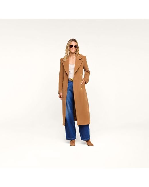 L'Agence Brown Kolina Long Coat
