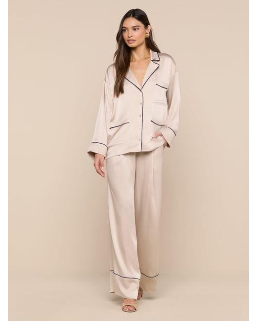 L'Agence Natural Mara Blouse Top