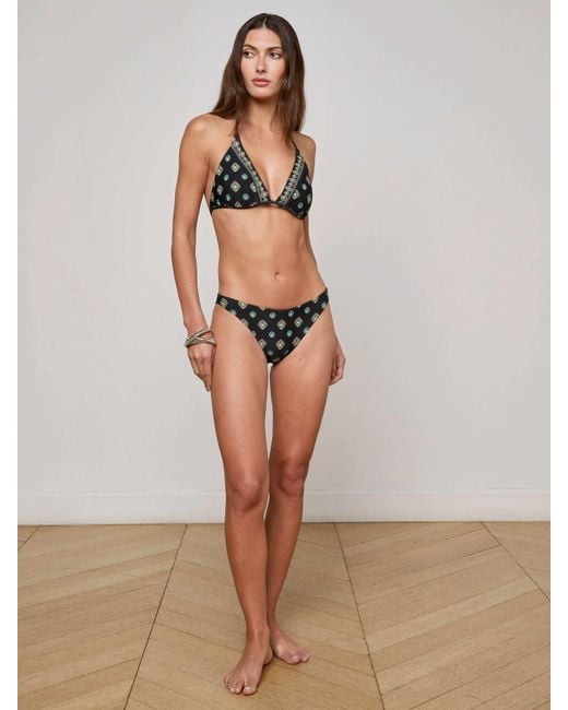 L'Agence Natural Annabelle Triangle Bikini Top