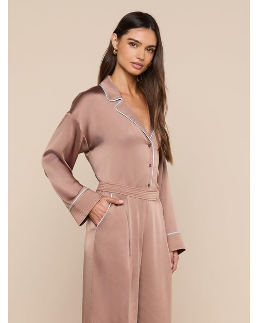 L'Agence Natural Mara Blouse Top