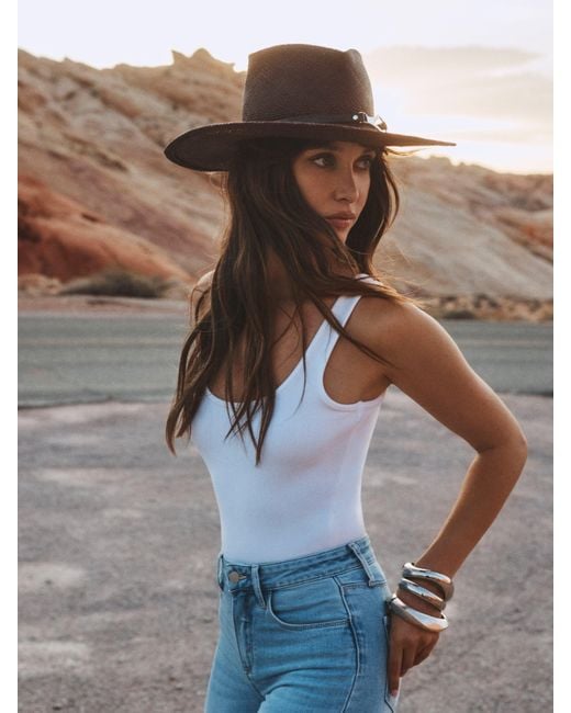L'Agence Purple Estella Fedora