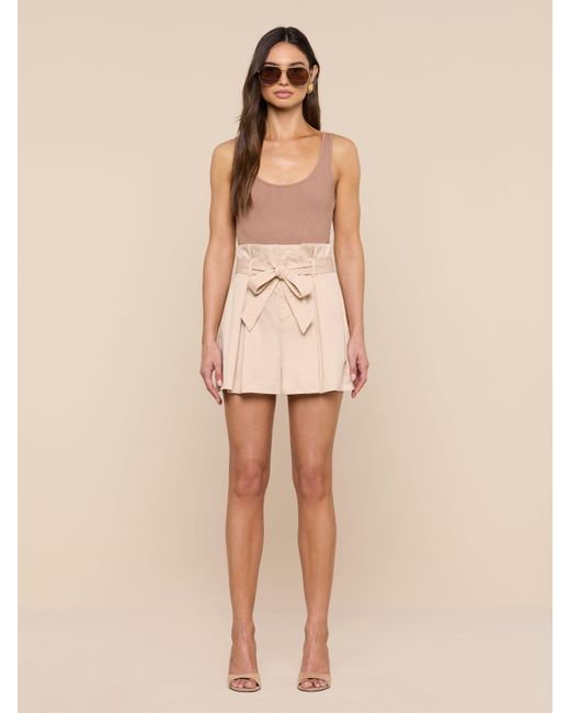 L'Agence Pink Nica Scoopneck Bodysuit