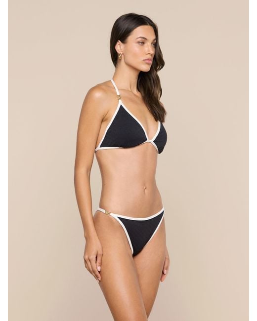 L'Agence Natural String Bikini Bottom