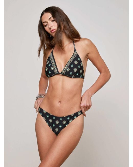 L'Agence Natural Annabelle Triangle Bikini Top