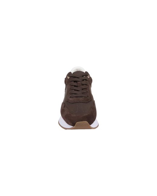 L'Agence Brown Deepa Platform Sneaker