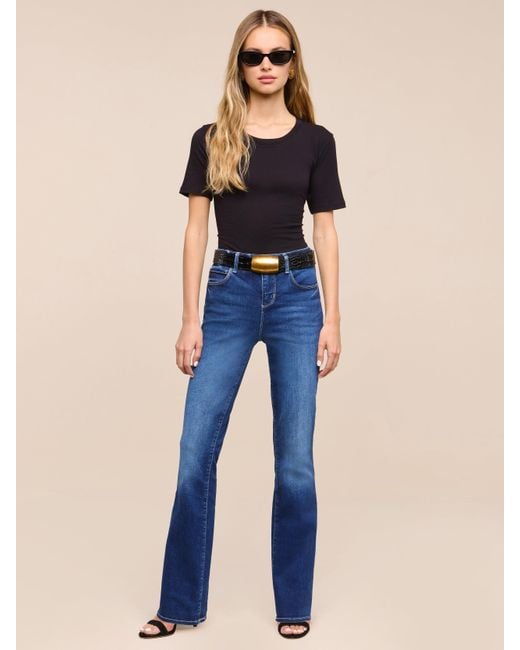 L'Agence Blue Petite Selma Bootcut Jean