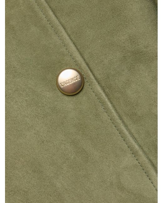 L'Agence Green Petite Scottie Coated Jean