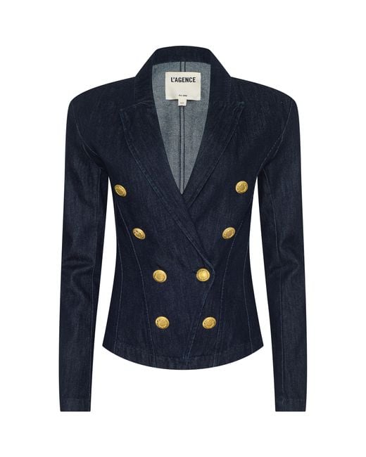 L'Agence Blue Emerson Blazer