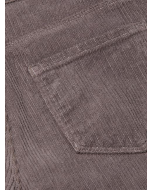 Jean Large En Velours Côtelé Scottie L'Agence en coloris Gray